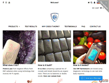 Tablet Screenshot of emfprotectors.com